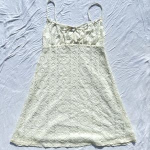 NWT Aeropostale white lace floral dress (XS)